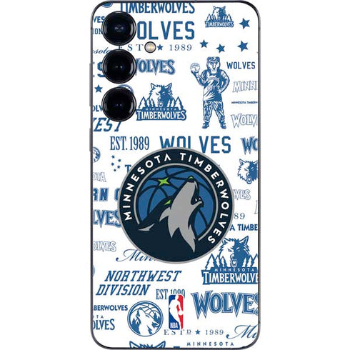 NBA Minnesota Timberwolves Historic Blast Galaxy S25 Skin